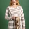 Frau Gudrun Sjödén Pullover & Shirts | Basic-Streifenshirt Aus Bio-Baumwolle