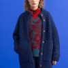 Frau Gudrun Sjödén Jacken & Mantel | Jacke Aus Gefilztem Wollboucle