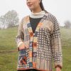 Frau Gudrun Sjödén Strickjacken | Strickjacke Bhutan Aus Bio-/Recycling-Baumwolle