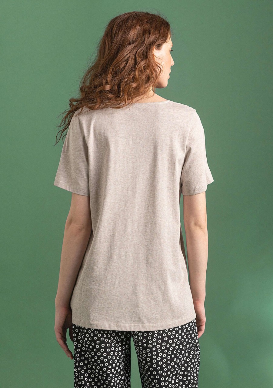 Frau Gudrun Sjödén Pullover & Shirts | T-Shirt Oriana Aus Bio-Baumwolle/Modal