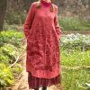 Frau Gudrun Sjödén Kleider | Kleid Autumn Aus Leinengewebe