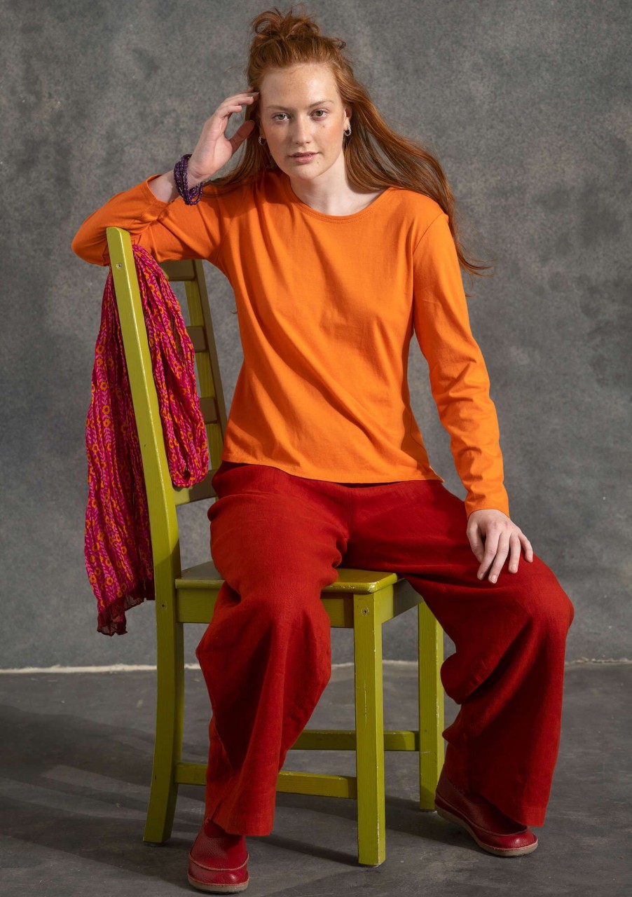 Frau Gudrun Sjödén Pullover & Shirts | Shirt Aus Bio-Baumwolle/Modal