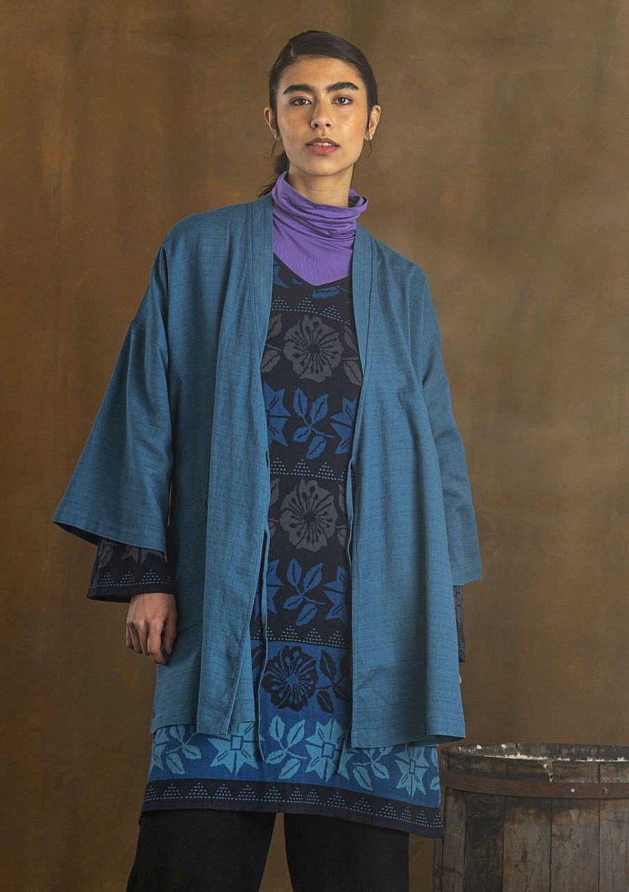 Frau Gudrun Sjödén Pullover & Shirts | Kimono Georgia Aus Bio-Baumwolle