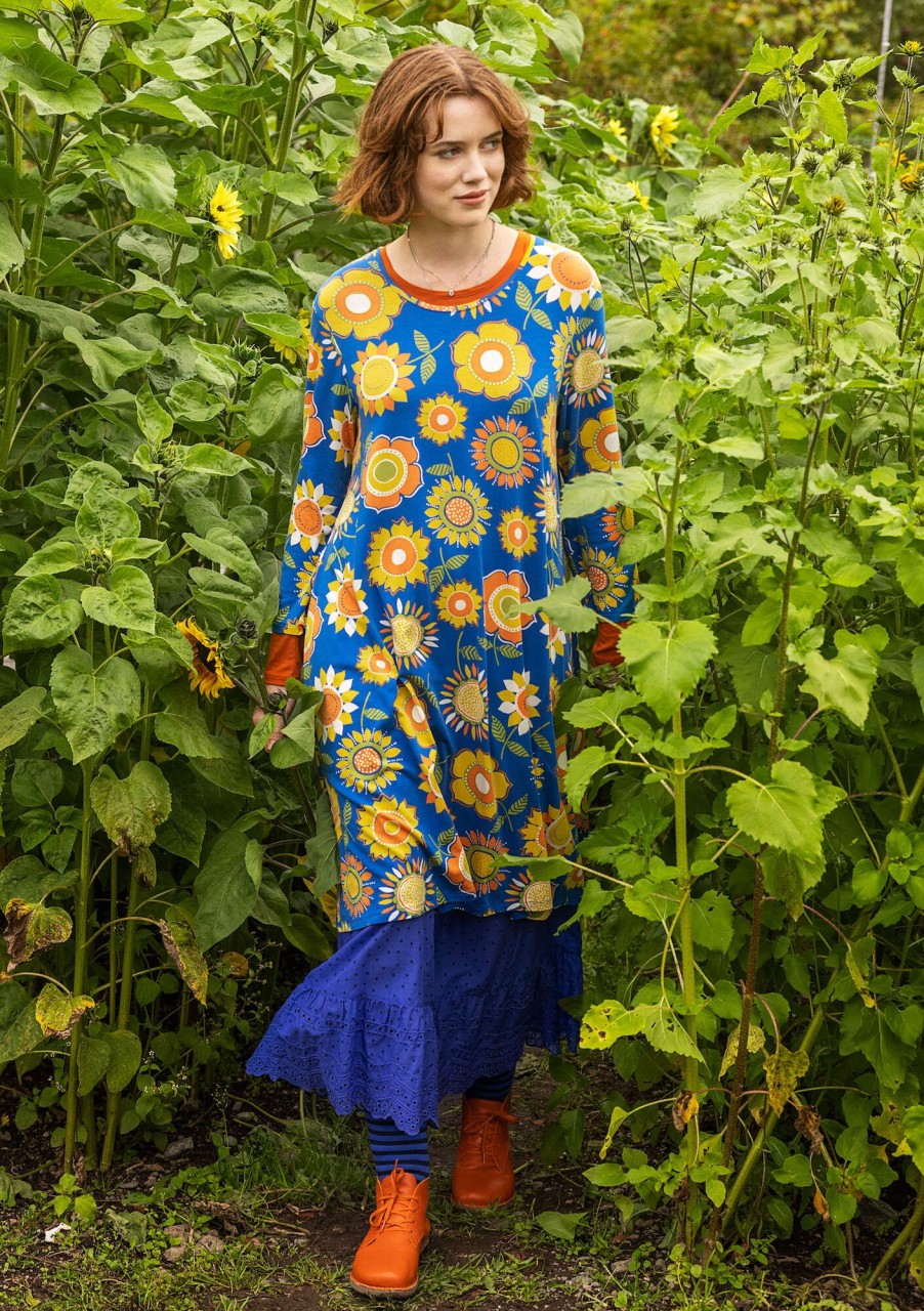 Frau Gudrun Sjödén Kleider | Trikotkleid Sunflower Aus Lyocell/Elasthan